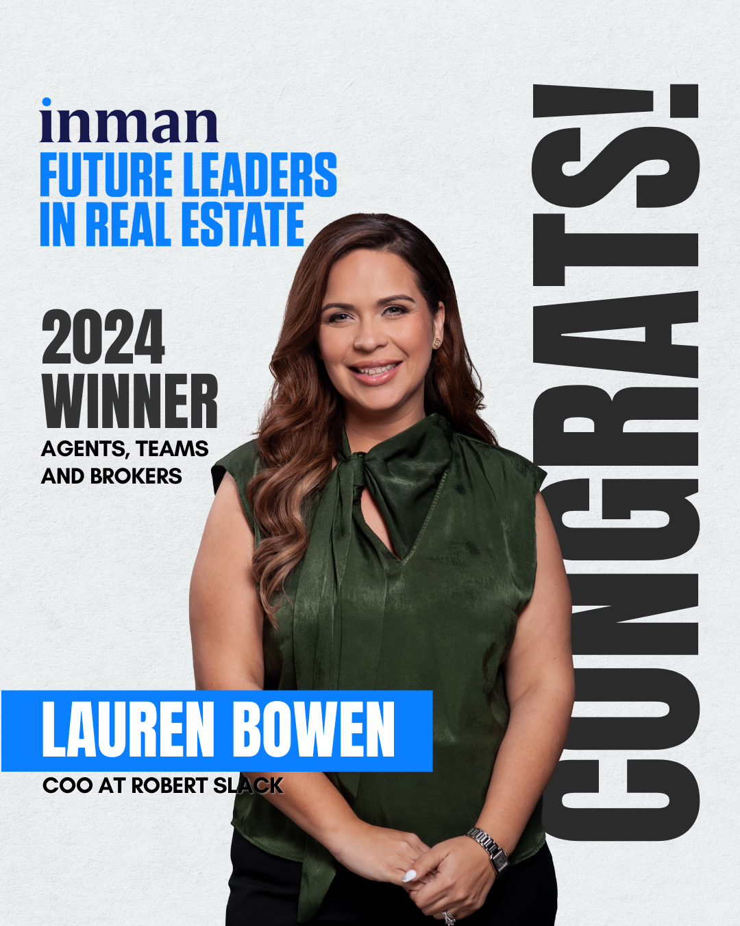 Congrats! Inman Candy